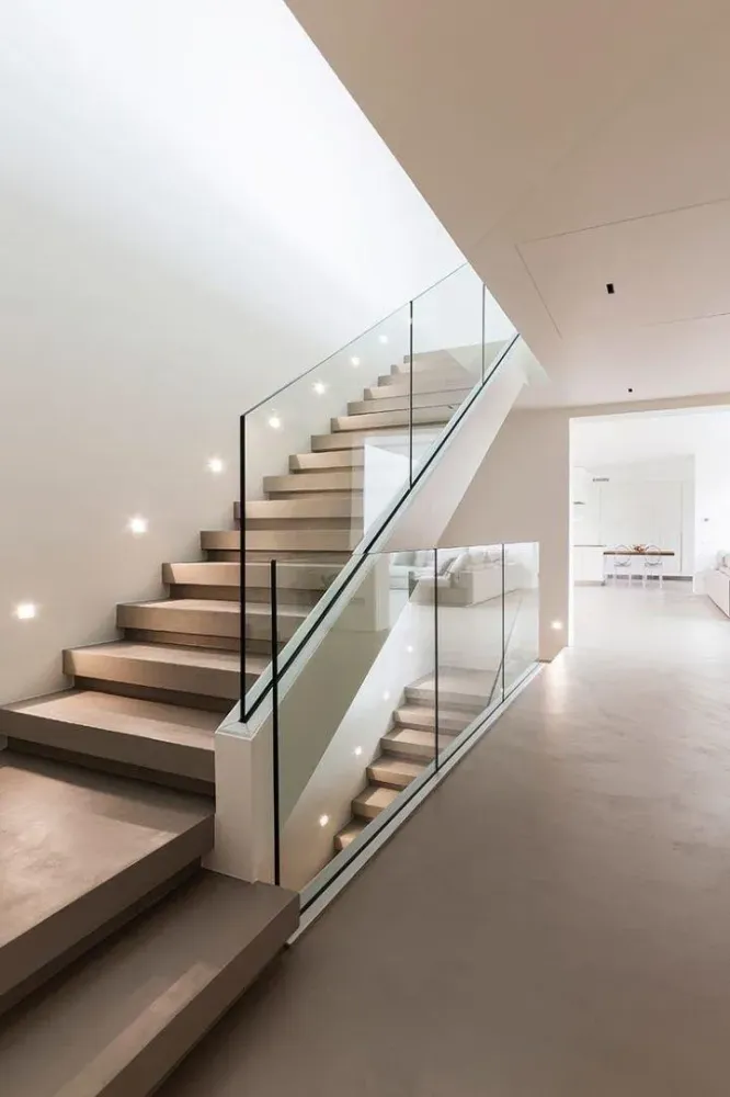 escalier verre près de Bordeaux